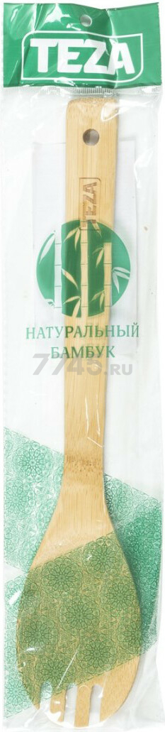 Ложка поварская с зубчиками TEZA бамбук (40-020) - Фото 4